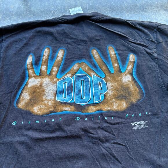 Vintage 90s DDP WCW Wrestling T-shirt - Picture 2 of 5